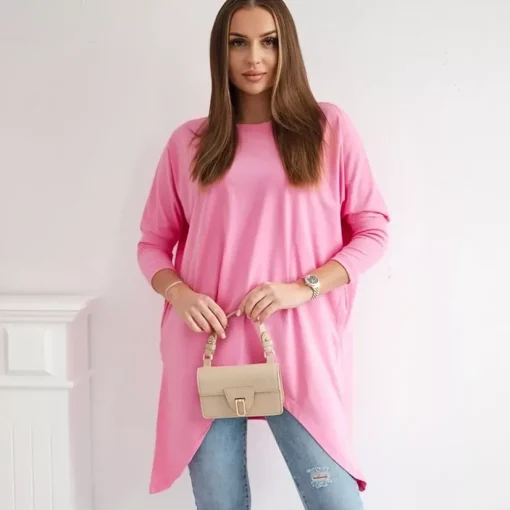 JEANS Tunikat>Kesi Ida epäsymmetrinen tunika pinkki