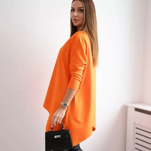 JEANS Tunikat>Kesi Ida epäsymmetrinen tunika oranssi
