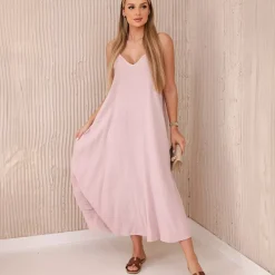 JEANS Midimekot | Minimekot>Kesi Joanna puuvillamekko dusty pink