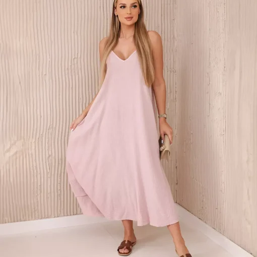 JEANS Midimekot | Minimekot>Kesi Joanna puuvillamekko dusty pink