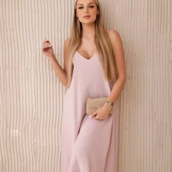 JEANS Midimekot | Minimekot>Kesi Joanna puuvillamekko dusty pink