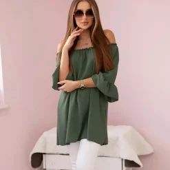 JEANS Lyhythihaiset Paidat Ja Topit>Kesi Kiira Spanish paita khaki
