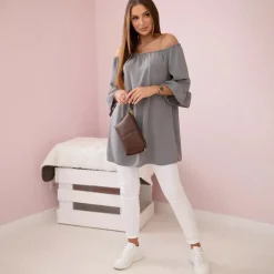 JEANS Lyhythihaiset Paidat Ja Topit>Kesi Kiira Spanish paita harmaa