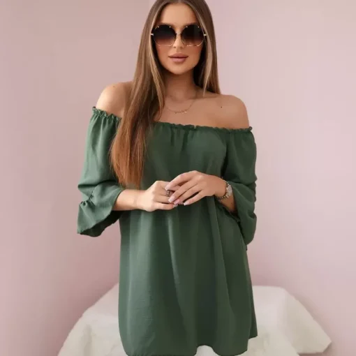 JEANS Lyhythihaiset Paidat Ja Topit>Kesi Kiira Spanish paita khaki