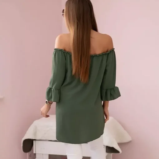 JEANS Lyhythihaiset Paidat Ja Topit>Kesi Kiira Spanish paita khaki