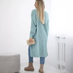 JEANS Neuleet></noscript>Kesi Laura neuletakki taskuilla aqua