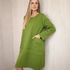 JEANS Tunikat | Minimekot>Kesi Lizzie tunikamekko v.vihreä