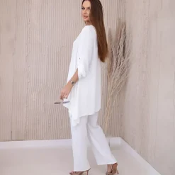 JEANS Tunikat | Housut>Kesi Lynne tunika ja housut - setti valkoinen
