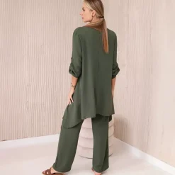 JEANS Tunikat | Housut></noscript>Kesi Lynne tunika ja housut - setti army