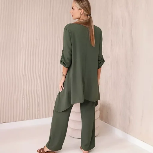 JEANS Tunikat | Housut>Kesi Lynne tunika ja housut - setti army