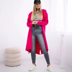 JEANS Takit>Kesi MCI collegetakki hupulla fuksia