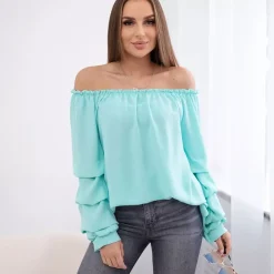 JEANS Pitkähihaiset Paidat>Kesi Miami Spanish paita aqua