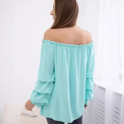 JEANS Pitkähihaiset Paidat></noscript>Kesi Miami Spanish paita aqua