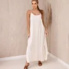 JEANS Maksimekot>Kesi Michel maksimekko beige light
