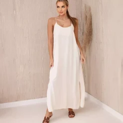 JEANS Maksimekot>Kesi Michel maksimekko beige light