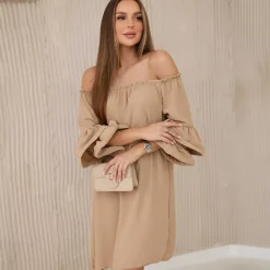 JEANS Tunikat | Minimekot>Kesi Minja tunikamekko kameli