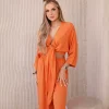 JEANS Lyhythihaiset Paidat Ja Topit | Housut>Kesi Minnie paita ja housut - setti oranssi