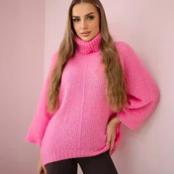 JEANS Neuleet>Kesi Natte neulepaita pinkki