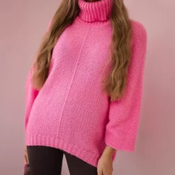 JEANS Neuleet></noscript>Kesi Natte neulepaita pinkki
