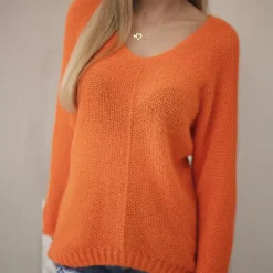 JEANS Neuleet>Kesi Nette neulepaita oranssi