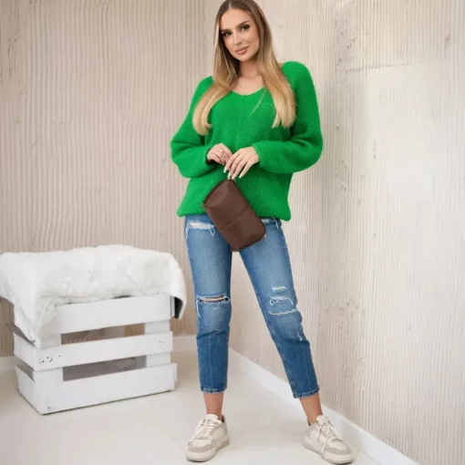 JEANS Neuleet>Kesi Nette neulepaita vihreä