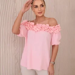 JEANS Lyhythihaiset Paidat Ja Topit>Kesi Nicole Spanish paita koralli