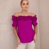 JEANS Lyhythihaiset Paidat Ja Topit>Kesi Nicole Spanish paita magenta
