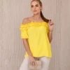 JEANS Lyhythihaiset Paidat Ja Topit>Kesi Nicole Spanish paita keltainen