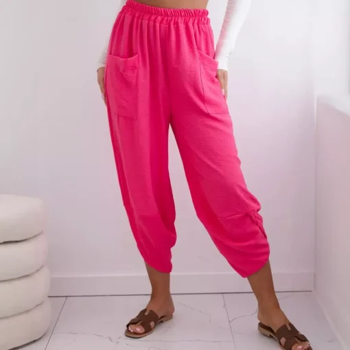 JEANS Housut>Kesi Nikki haaremihousut pinkki