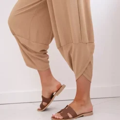 JEANS Housut></noscript>Kesi Nikki haaremihousut kameli