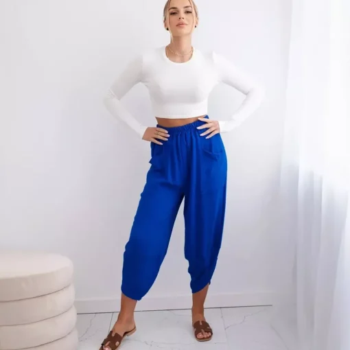 JEANS Housut>Kesi Nikki haaremihousut sininen