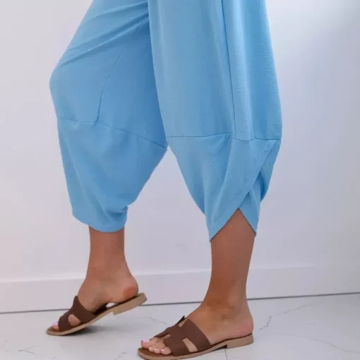 JEANS Housut>Kesi Nikki haaremihousut v.sininen