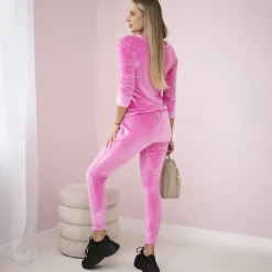 JEANS Pitkähihaiset Paidat | Housut></noscript>Kesi Ode velour oloasu pinkki