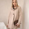 JEANS Takit>Kesi Patton vuoreton teddytakki v.ruskea