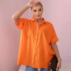 JEANS Lyhythihaiset Paidat Ja Topit>Kesi Reena paitapusero oranssi