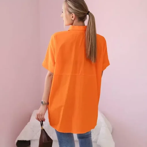 JEANS Lyhythihaiset Paidat Ja Topit>Kesi Reena paitapusero oranssi