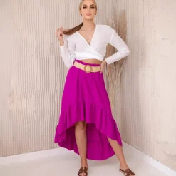 JEANS Hameet>Kesi Rianna hame vyöllä magenta