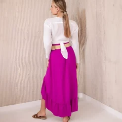 JEANS Hameet></noscript>Kesi Rianna hame vyöllä magenta