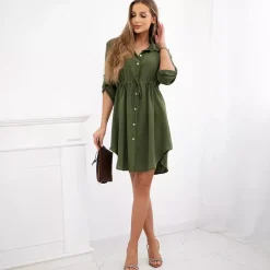 JEANS Tunikat | Minimekot>Kesi Sarah paitamekko khaki