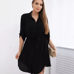 JEANS Pitkähihaiset Paidat | Minimekot>Kesi Sarah paitamekko musta