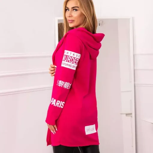 JEANS Takit>Kesi Sixth trikootakki hupulla fuksia