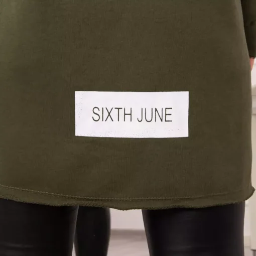 JEANS Takit>Kesi Sixth trikootakki hupulla khaki