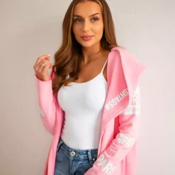 JEANS Takit></noscript>Kesi Sixth trikootakki hupulla pinkki