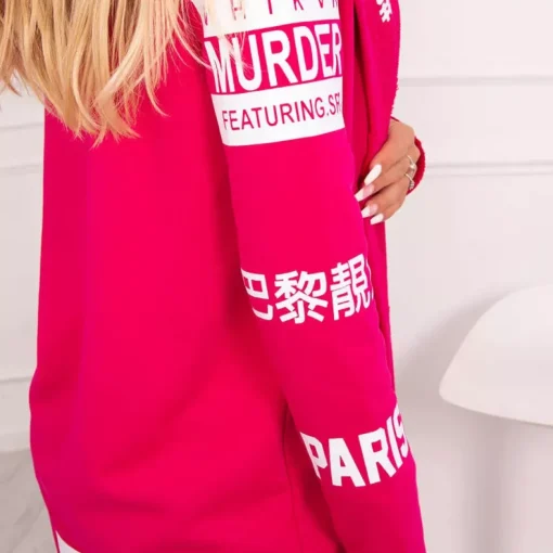 JEANS Takit>Kesi Sixth trikootakki hupulla fuksia