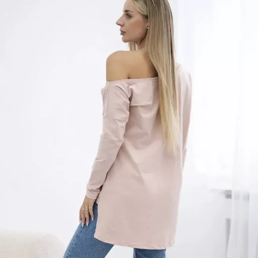 JEANS Pitkähihaiset Paidat>Kesi Suvie puuvillatrikoopaita roosa