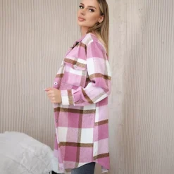 JEANS Pitkähihaiset Paidat>Kesi Tessie villakangaspaita roosa
