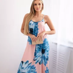 JEANS Maksimekot>Kesi Thema viskoosimekko roosa