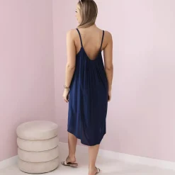 JEANS Minimekot></noscript>Kesi Tinja viskoosimekko navy