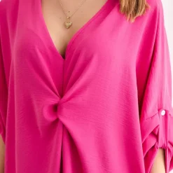 JEANS Tunikat></noscript>Kesi Tommy solmumekko fuksia