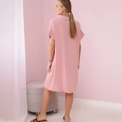 JEANS Minimekot></noscript>Kesi Willow paitamekko roosa